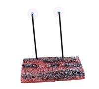 SEWOART Floating Tortoise Platform Safe Aquarium Decor for Fish Tanks Realistic Simulation Bark Terrace for Tortoise Basking Visual Appeal Aquatic Environments
