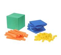 SEWOART for Enhanced Learning - Counting Toy - EVA Counting Cubes Set Essential Classroom Supplies Educational Math Counters Base Ten Blocks for Early Math Skills