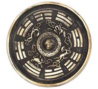 SEWOART Four Divine Beasts Copper Mirror Exorcism Ornament for Home
