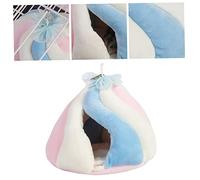 SEWOART Hamster Hammock Candy Floss Shape Sleeping Nest Hanging Nest for Small Pet Mice Bedtime Little Mouse Comfortable Pet Hammock