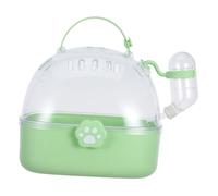 SEWOART Hamster Travel Carrier Portable Pet Cage Small Animal Carrier Stylish Appearance Multifunctional Secure Locking Mechanism