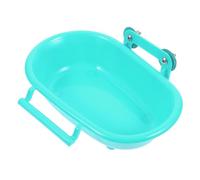 SEWOART Hanging Bird Bathtub Safe Lightweight Bathing Tub for Parakeets Budgies Other Birds Durable Material Easy to Clean Fun Bath Basin Accessory