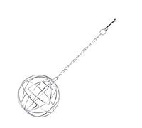 SEWOART Hay Dispenser for Rabbits Stainless Grass Ball Grass Mat for Rabbits Hay Net