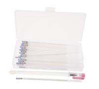 SEWOART Heat Erasable Fabric Marking Pens with Refillable White Ink for Sewing Quilting Embroidery High Temperature Ink Disappearing Technology Precise Temporary Marks for Dressmaking