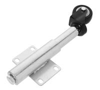 SEWOART Heavy Duty Reliable Stability Wear Resistant Iron and Rubber Construction Gate Caster Wheel with Spring Loaded Suspension for Metal Gates for Residential