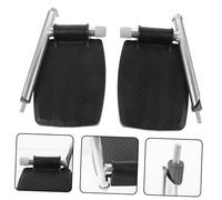 SEWOART Heavy Duty Wheelchair Footrest Pedal with Abs Plastic Footplates Elevated Design for Lower Limb Support Use Replacement Accessory for Various Wheelchair Brands