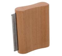 SEWOART Horse Grooming Brush and Dogs Ergonomic Wooden Deshedding Tool Hair Removal Comb for Animals for Removing Dead Hair and