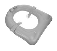SEWOART Inflatable Toilet Mat Seat Cushion Toilet Heightening Pad Inflatable Wheelchair Cushion Wheelchair Pads Elderly Care PVC Grey