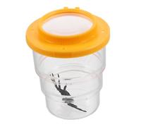 SEWOART Insect Observation Container with Built Magnifier for Three Section Insect Viewer Box for Science Exploration Safe Bug Cage for Detailed Nature Study and Outdoor Learning
