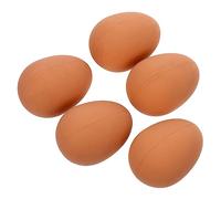 SEWOART Interactive Dog Toys 5pcs Soft Bouncy Eggs Simulated Egg Dog Toy Safe for Puppies