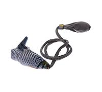 SEWOART Interactive Jumping Fish Toy for Cats Plush Catnip Teaser Plush Design to Engage and Entertain for Indoor Playtime and Bonding with Pets