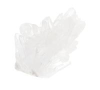SEWOART Irregular Natural Crystal Cluster Ornament for Home Decor Unique High-Transparency Healing Gemstone Display for Living and Bedroom Decoration