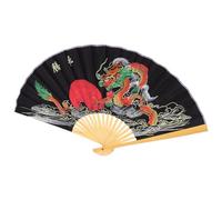 SEWOART Large Bamboo Fan Wall Decor Featuring Foldable Paper and Bamboo Materials, Elegant Chinese Style Crafting a Lightweight Photography Prop or Tv Wall Pendant for Unique Home