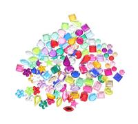 SEWOART Large Quantity Acrylic Flatback Rhinestones Different Special Shapes Creative DIY Crafts Accessories Not Easy to Break for Phone Case Decoration