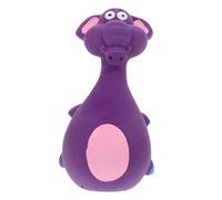SEWOART Latex Squeaky Dog Elephant Shape Durable Interactive Chew for Puppies Teeth Cleaning and Boredom Relief Soft Pet Chew for Playing and Mental Health Improvement