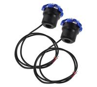 SEWOART LED Front Fork Frame Sliders for Motorcycles with Safety Lighting Motorbike Fork Protectors Easy Install Decorative Crash Protector Accessories Blue Fits Various Models