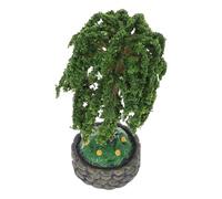 SEWOART Miniature Model Tree for Micro Landscape and Architectural Sand Table Decorations, Plastic Material, Visually Expressive Educational Aid, for Tabletop Displays and Model Railroad