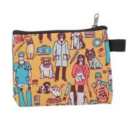 SEWOART Multi-Function Portable Period Pouch with Zipper for Women Compact Travel Sanitary Napkin Bag Lightweight Coin and Small Item Organizer for School and Shopping