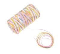 SEWOART Multicoloured Slender Crochet Yarn for DIY Crafts and Hand Knitting Soft and Yarn Material for Household Sewing Beading Decoration Skin-Friendly Lightweight Thread