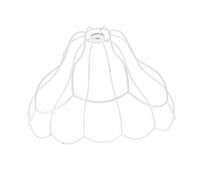 SEWOART Palace Style Metal Lamp Shade Frame DIY Lamp Iron Cage with Holder Ring Elegant Vintage Lampshade Bracket for Living Room and Bedroom User Friendly Assembly