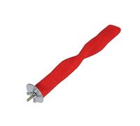 SEWOART Parrot Sandpaper Perch Bird Stand Grinding Stick Cage Toy for Small Medium Birds Random Color