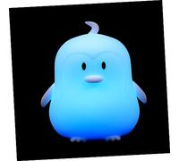 SEWOART Penguin Silicone Pat Light Changing Colorful Night Lamp for Boys and Girls Bedside Lovely Silicone Penguin Shaped Lamp for Indoor Use