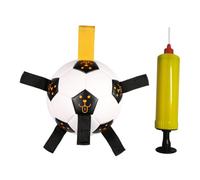 SEWOART Pet Ball Toy Outdoor Interactive Dog Soccer Plaything for Puppy Training Bite Tug Toy Balls for Dogs