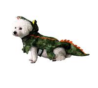 SEWOART Pet Costume Dog Suit for Dogs Warm Crocodile Design Outfit for Puppies for Daily Wear Holidays and Special Occasions s