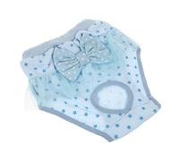 SEWOART Pet Dog Sanitary Pantie for Female Dogs Breathable Menstrual Diaper Elegant Lace Design for Comfort and Cleanliness