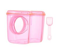 SEWOART Pet Hamster Bath Container Acrylic Hamster Bathroom Accessory for Pets Compact and Practical Design for Safe Bathing Smooth Edges for Comfort Fun and Functional Bathtub