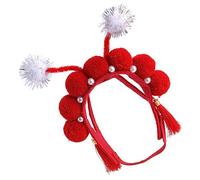 SEWOART Pet Headgear Dog Cat Party Costumes Chinese Peking Opera Pet Headdress