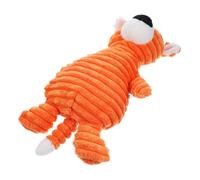 SEWOART Pet Plush Toy Squeaker Durable Dog Chew Toy for Interactive Play Cute Cartoon Tiger and Puppies Machine Washable Great for Training and Bonding