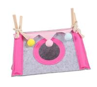 SEWOART Pet Tent Wood Sticks Small Bunny Nest Hamster Guinea Pig Corner Hideout Warm Winter House for Small Pets