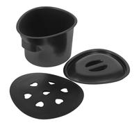 SEWOART Plastic Chamber Pot for Elderly and Pregnant Women with Lid, Commode Urine Bucket and Shower Board Set for Patients and Disabled, Bedroom Night Urinal Storage Pot for Bedridden Use