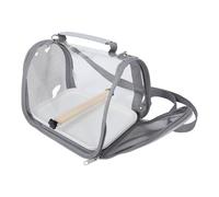 SEWOART Portable Bird Travel Carrier for Small Birds and Reptiles Lightweight Parrot Outing Bag with Removable Panels Easy to Clean Handheld Cage for Parakeet Conure Trips