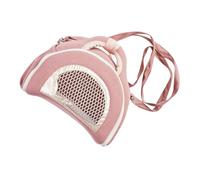 SEWOART Portable Small Pet Carrier Bag Breathable Ventilated Travel Pouch with Secure Lock for Hamster Sugar Glider Rat Guinea Pig Bearded Dragon Outdoor Use
