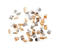 SEWOART Premium Metal Shoelace Buckles Lazy Shoelace Fixing Clips 100Pcs Stainless Steel Assorted Colours Easy to Use Efficient Shoe Fasteners for Children and Elderly