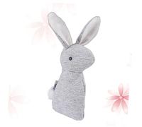 SEWOART Rabbit Pet Dog Squeaky Cartoon Sound Plush Chew for Dogs Interactive Pet Supplies Funny Grey Dog Ideal for Play and Boredom Relief