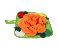 SEWOART Rabbit Snuffle Mat Slow Feeding Pet Foraging Enrichment Interactive Nosework Puzzle Feeder for Bunny Guinea Pig Hamster Small Animals