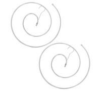 SEWOART Rack Silver 2pcs Drying Hanger, Foldable Spiral Stainless Steel Quilt for Comforters and Bed Sheets, Home and Balcony Use