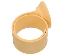 SEWOART Refrigerator Bottle Organizer Upside Holder Cup Organizer Yellow Silicone for Spice Bottles Prevents Sliding Refrigerator Door Cooking