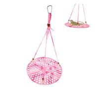 SEWOART Reptile Hammock for Lizards Geckos Cotton Rope Swing Bed Easy to Clean Hanging Toy for Snakes Iguanas Space-saving Vertical Pet Accessory for Reptile Habitats