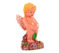 SEWOART Resin Angel Shape Aquarium Air Bubbler Fish Tank Decoration Oxygen Pump Accessory Easy to Clean Enhances Fish Health Suitable for Aquariums