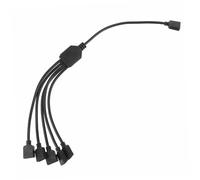 SEWOART Rgb Led Strip y Splitter Cable 5 Ways Extension Wire for Computer Motherboard