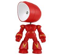 SEWOART Robot Lamp Small Desk Night Light Led Warm Light Boys and Girls Bedroom Bedside Table Lamp for Study and Decoration