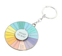 SEWOART Rotating Roulette Keychain Pendant Unique Hanging Ornament for Festivals Decorative Key Holder Fine Workmanship Vintage Bag Charm and Keyring Accessory