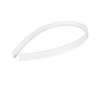 SEWOART Silicone Shower Water Blocker Strip Flexible Bathroom Splash Guard for Bathtub Kitchen Counter Self-Adhesive Threshold Install