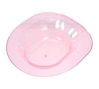 SEWOART Sitz Bath Basin for Postpartum Care Durable Plastic Design for Toilet Use Comfortable and Convenient for Womens Hygiene and Guest Bathroom Essentials Pink