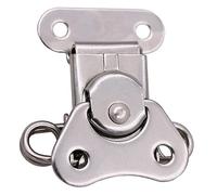 SEWOART Spring Loaded Butterfly Latch Stainless Steel Toolbox Lock Buckle with High Tensile Strength and Impact Resistance for Wooden Boxes and Suitcases Toggle Clamp Hasp