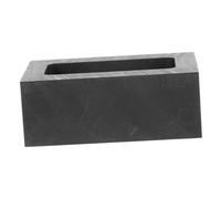 SEWOART Square Graphite Crucible for Melting Metal and High Purity Ingot Mold for Precision Casting Metalworking Graphite Crucibles for Jewelry Furnace and Refining Processes